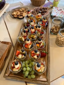 Gesundheitstag 2025 -Alle Standorte kümmerten sich um leckere Snacks